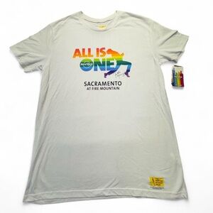Hard Rock Cafe White 'All Is One' Graphic Tee Queen Freddie Mercury